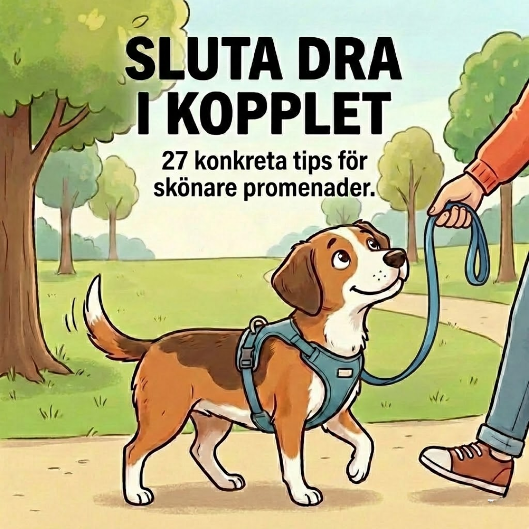 eBok - 27 tips for å få hunden din til å slutte å dra