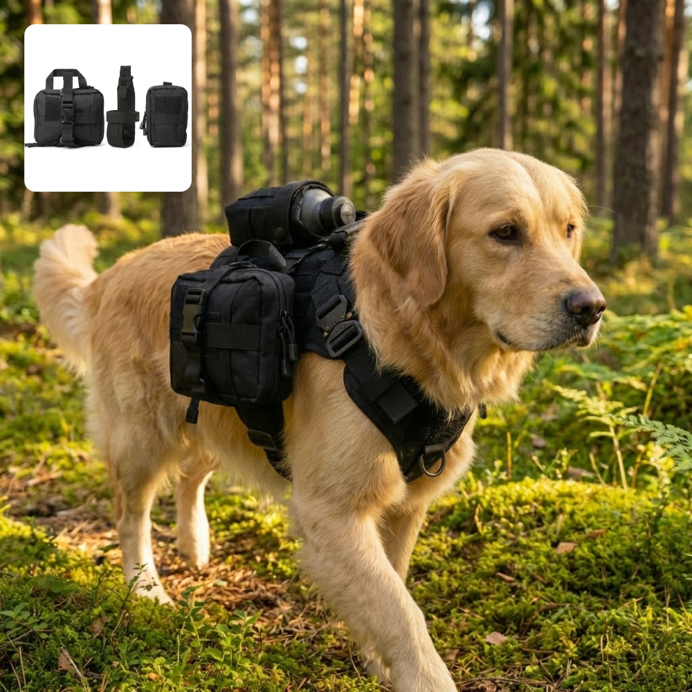3-Delers Taktisk Hundesett