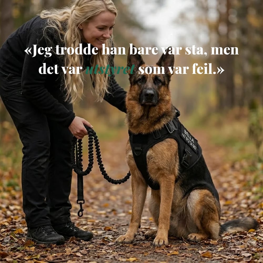 TacDogs Anti-trekk & Finn Hjem-sele